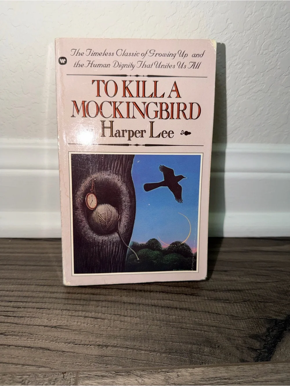To Kill a Mockingbird by Harper Lee - Classic Paperback, Cream & Blue Cover